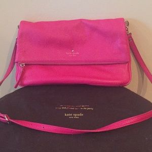 Kate Spade New York Pink Leather Crossbody